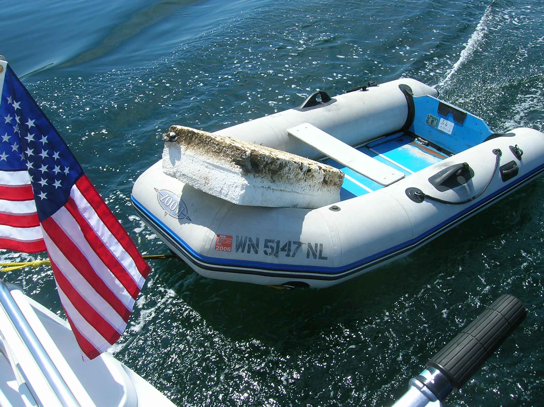 How do you carry your Dingy? Catalina 36/375 International Association